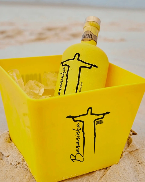 Balde de Plástico Para Gelo - Bananinha Carioca