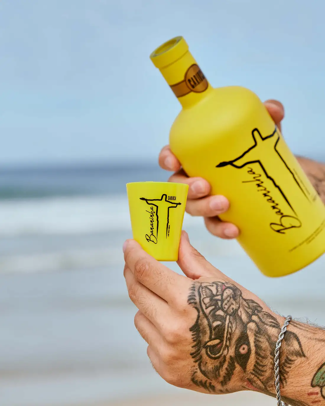 Copinho de Shot Plástico - Bananinha Carioca