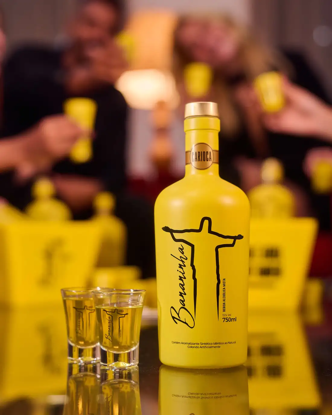 Copinho de Shot Vidro - Bananinha Carioca