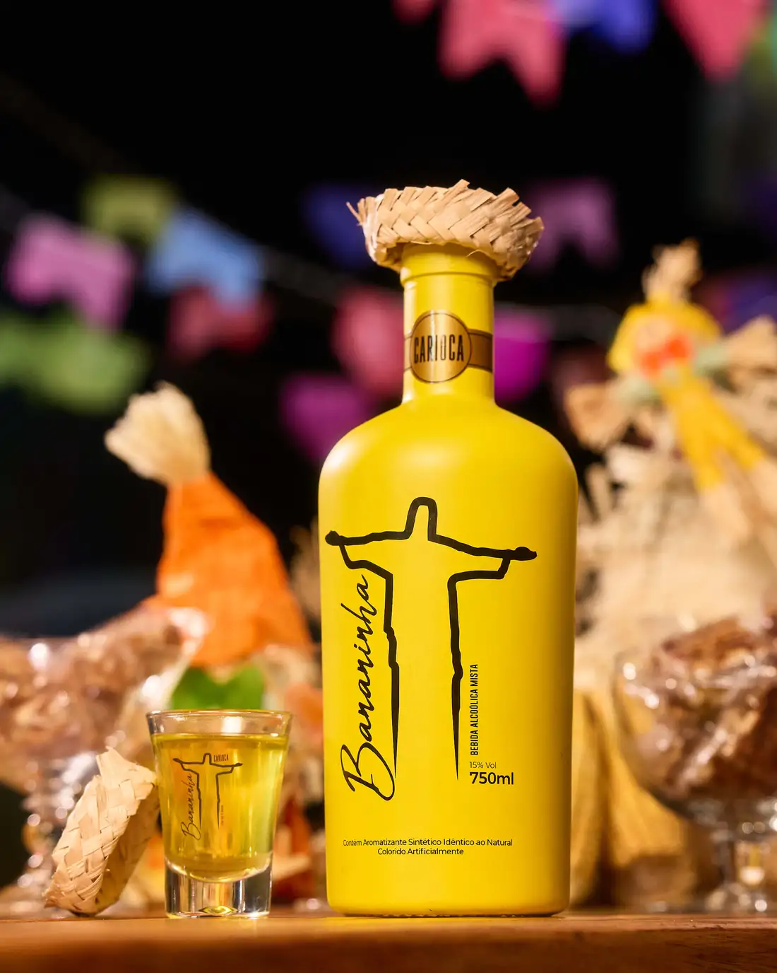 Copinho de Shot Vidro - Bananinha Carioca