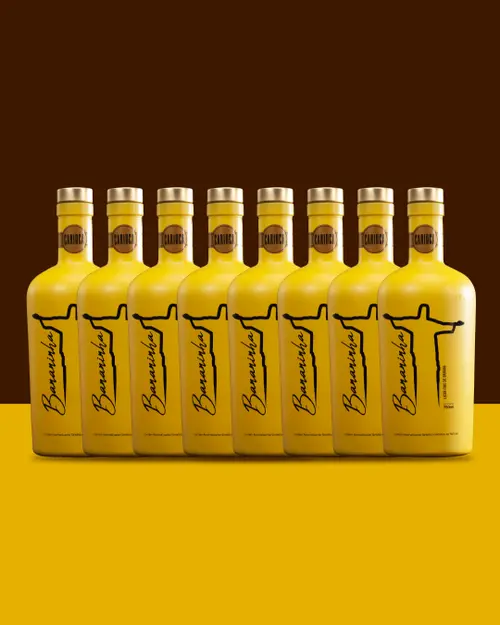Kit 8 Garrafas Bananinha Carioca