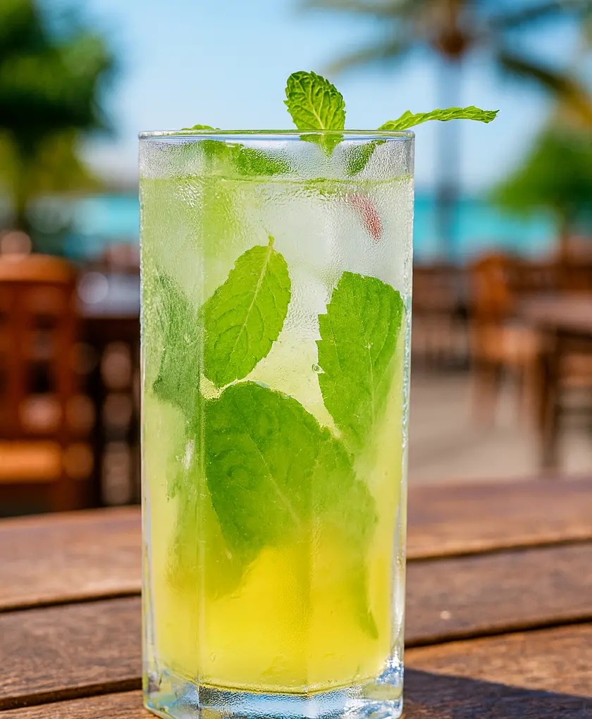 Rolé na Sul: rum, hortelã e frescor com gás